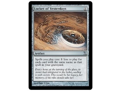 Locket of Yesterdays (Foil NE, Stav Near Mint)