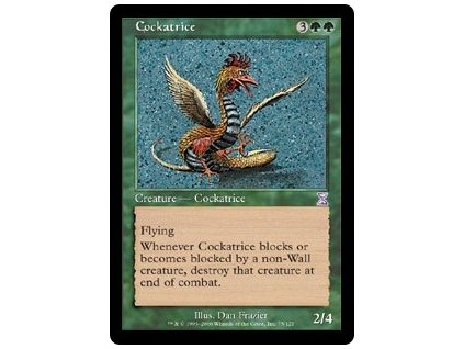 Cockatrice (Foil NE, Stav Near Mint)