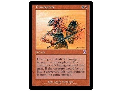 Disintegrate