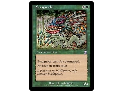 Scragnoth (Foil NE, Stav Light Played)