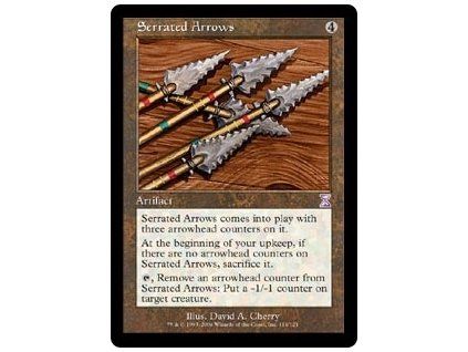 Serrated Arrows
