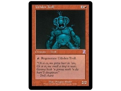 Uthden Troll (Foil NE, Stav Near Mint)