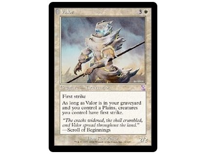 Valor (Foil NE, Stav Near Mint)