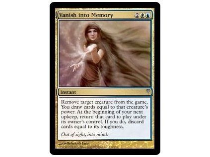 Vanish into Memory