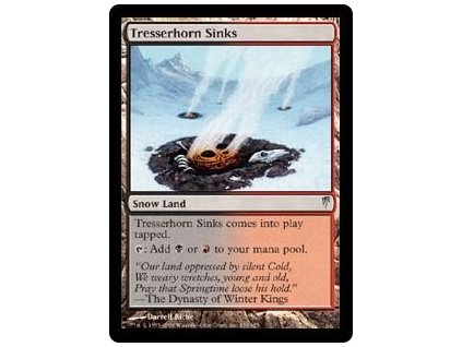 Tresserhorn Sinks (Foil NE, Stav Near Mint)