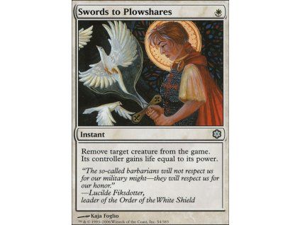 Swords to Plowshares