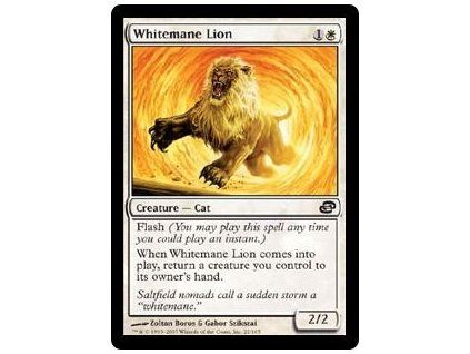 Whitemane Lion