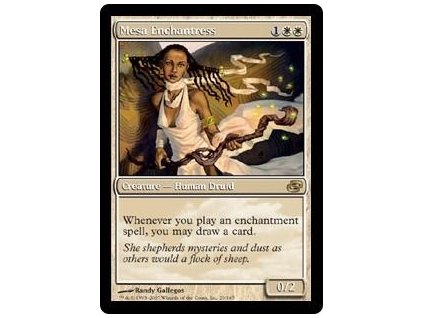 Mesa Enchantress (Foil NE, Stav Light Played)