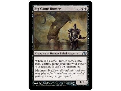 Big Game Hunter (Foil NE, Stav Played)