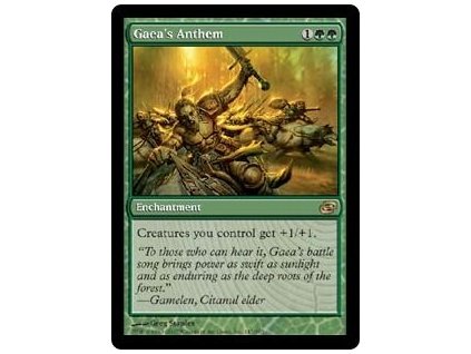 Gaea's Anthem (Foil NE, Stav Light Played)