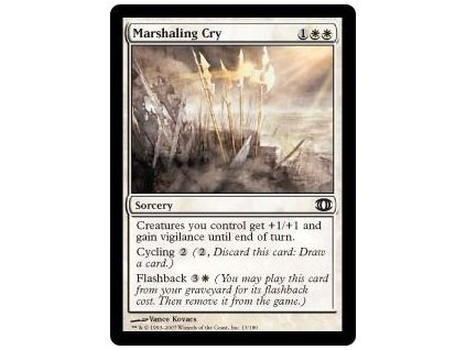 Marshaling Cry (Foil ANO, Stav Near Mint)