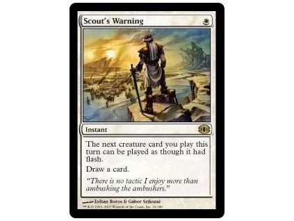 Scout's Warning