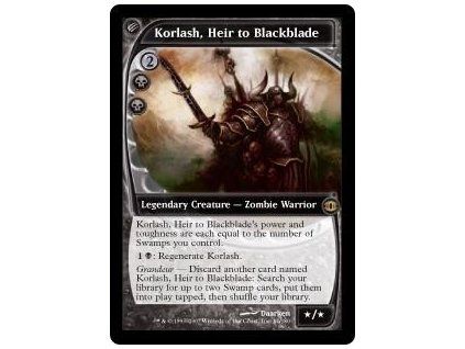 Korlash, Heir to Blackblade