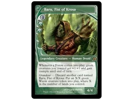 Baru, Fist of Krosa (Foil NE, Stav Light Played)