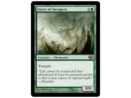 Force of Savagery (Foil NE, Stav Near Mint)