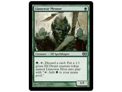 Llanowar Mentor (Foil NE, Stav Near Mint)