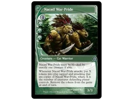 Nacatl War-Pride (Foil NE, Stav Near Mint)