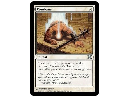 Condemn (Foil NE, Stav Near Mint)