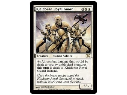 Kjeldoran Royal Guard (Foil NE, Stav Played)