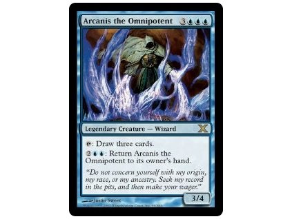 Arcanis the Omnipotent (Foil NE, Stav Played)