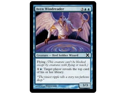 Aven Windreader (Foil NE, Stav Near Mint)