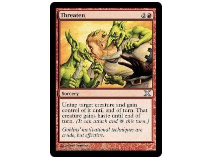Threaten