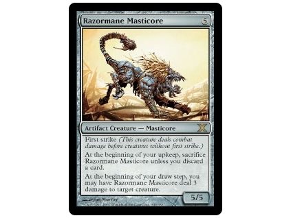 Razormane Masticore (Foil NE, Stav Light Played)