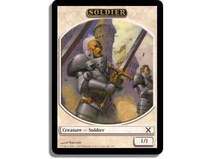 Soldier (Foil NE, Stav Near Mint)