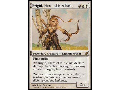 Brigid, Hero of Kinsbaile (Foil NE, Stav Near Mint)