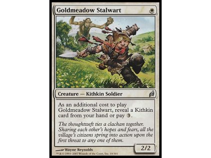 Goldmeadow Stalwart (Foil ANO, Stav Near Mint)