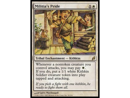 Militia's Pride (Foil NE, Stav Light Played)