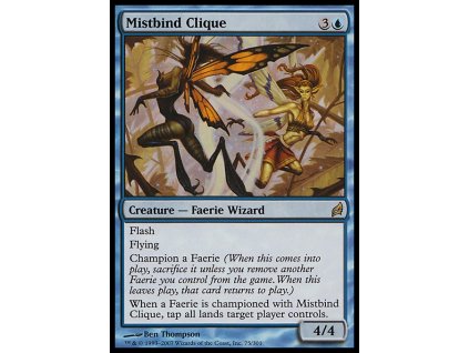 Mistbind Clique (Foil NE, Stav Light Played)
