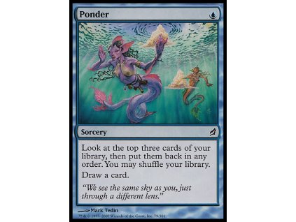 Ponder (Foil NE, Stav Light Played)