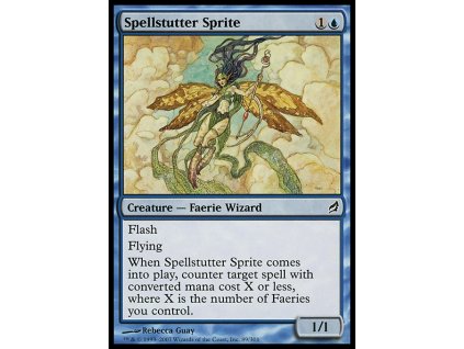 Spellstutter Sprite (Foil NE, Stav Near Mint)