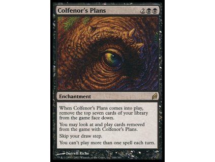 Colfenor's Plans