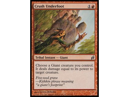 Crush Underfoot (Foil NE, Stav Near Mint)