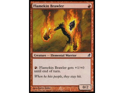 Flamekin Brawler (Foil NE, Stav Near Mint)