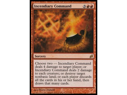 Incendiary Command (Foil NE, Stav Near Mint)