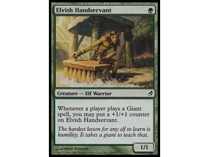Elvish Handservant