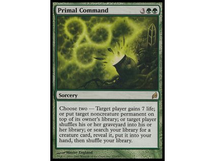 Primal Command (Foil NE, Stav Light Played)