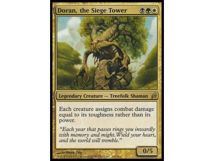 Doran, the Siege Tower - HP (Foil NE, Stav Light Played)