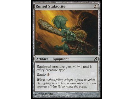 Runed Stalactite