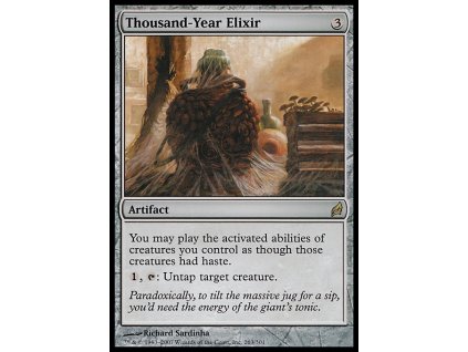 Thousand-Year Elixir (Foil NE, Stav Near Mint)