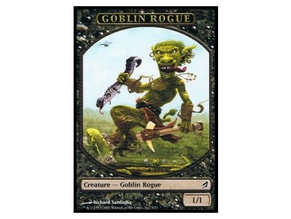 Goblin Rogue Token (Foil NE, Stav Near Mint)