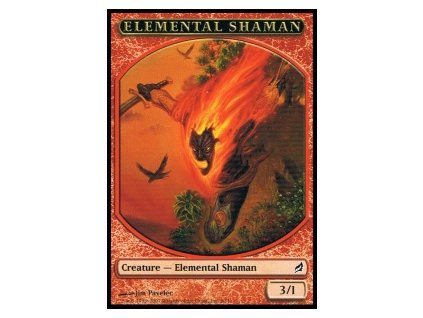 Elemental Shaman Token (Foil NE, Stav Near Mint)