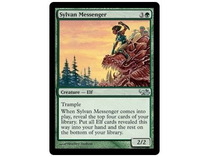 Sylvan Messenger (Foil NE, Stav Near Mint)