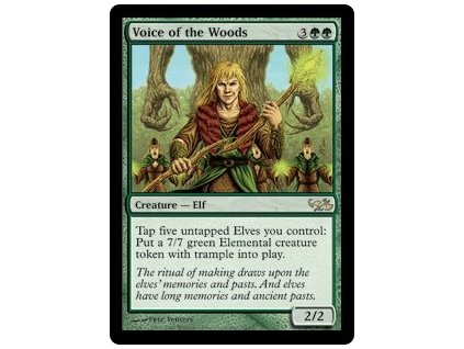 Voice of the Woods (Foil NE, Stav Near Mint)