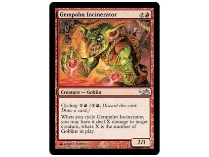 Gempalm Incinerator (Foil NE, Stav Near Mint)