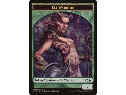 Elf Warrior Token (Foil NE, Stav Near Mint)