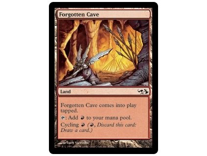 Forgotten Cave (Foil NE, Stav Near Mint)